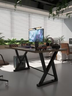 Profesyonel Ofis Masası OF46001-2-140 Ceviz 36 mm Kalınlık - 140 X 90 cm