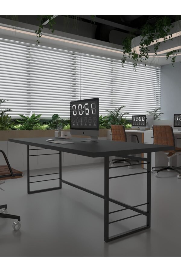 Profesyonel Ofis Masası OF46004-4-160 Antrasit 36 mm Kalınlık - 160 X 90 cm