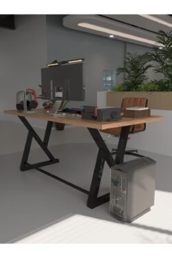 Profesyonel Ofis Masası OF46001-6-140 A.Çam 36 mm Kalınlık - 140 X 90 cm