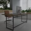 Profesyonel Ofis Masası OF46004-2-180 Ceviz 36 mm Kalınlık - 180 X 90 cm