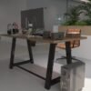 Profesyonel Ofis Masası OF46003-2-180 Ceviz 36 mm Kalınlık - 180 X 90 cm