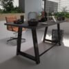 Profesyonel Ofis Masası OF46003-4-140 Antrasit 36 mm Kalınlık - 140 X 90 cm