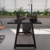 Profesyonel Ofis Masası OF46003-4-140 Antrasit 36 mm Kalınlık - 140 X 90 cm
