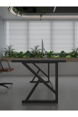 Profesyonel Ofis Masası OF46002-4-160 Antrasit 36 mm Kalınlık - 160 X 90 cm