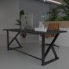 Profesyonel Ofis Masası OF46002-4-160 Antrasit 36 mm Kalınlık - 160 X 90 cm