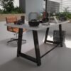 Profesyonel Ofis Masası OF75003-1-140 Beyaz 36 mm Kalınlık - 140 X 75 cm