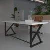 Profesyonel Ofis Masası OF75002-1-140 Beyaz 36 mm Kalınlık - 140 X 75 cm
