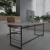 Profesyonel Ofis Masası OF46004-1-140 Beyaz 36 mm Kalınlık - 140 X 90 cm