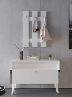 Festival Portmanto - SP1004-1 - Silver Parlak Beyaz