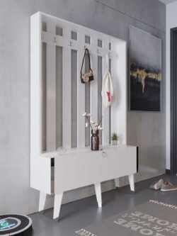 Festival Portmanto - SP1007-1 - Silver Parlak Beyaz
