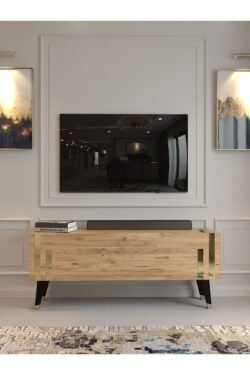 Festival Tv Sehpası G6302-6 Gold Atlantik Çam