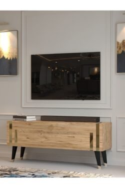 Festival Tv Sehpası G6302-6 Gold Atlantik Çam