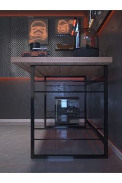 Profesyonel Oyuncu Masası DA75004-6-140 A.Çam 36 mm Kalınlık - 140 X 75 cm