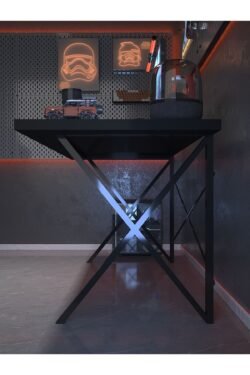 Profesyonel Oyuncu Masası DA75005-7-160 Siyah 36 mm Kalınlık - 160 X 75 cm