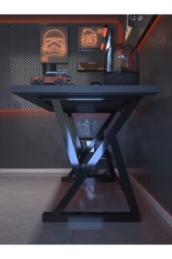 Profesyonel Oyuncu Masası DA75001-4-180 Antrasit 36 mm Kalınlık - 180 X 75 cm