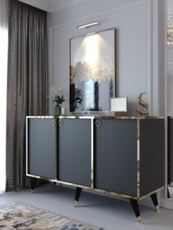 Festival Konsol GPVC-K2005-4 GOLD ANTRASİT