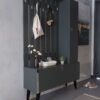 Festival Portmanto - Ayakkabılık P1002-4 Silver Antrasit Minifiks Bağlantılı