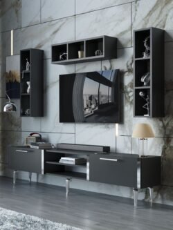 Festival Tv Ünitesi S3006-4-Y1-D1 Silver Antasit