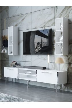 Festival Tv Ünitesi S3000-1-Y1-D1 Silver Beyaz