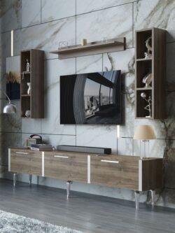 Festival Tv Ünitesi S3008-2-Y1-D1 Silver Ceviz