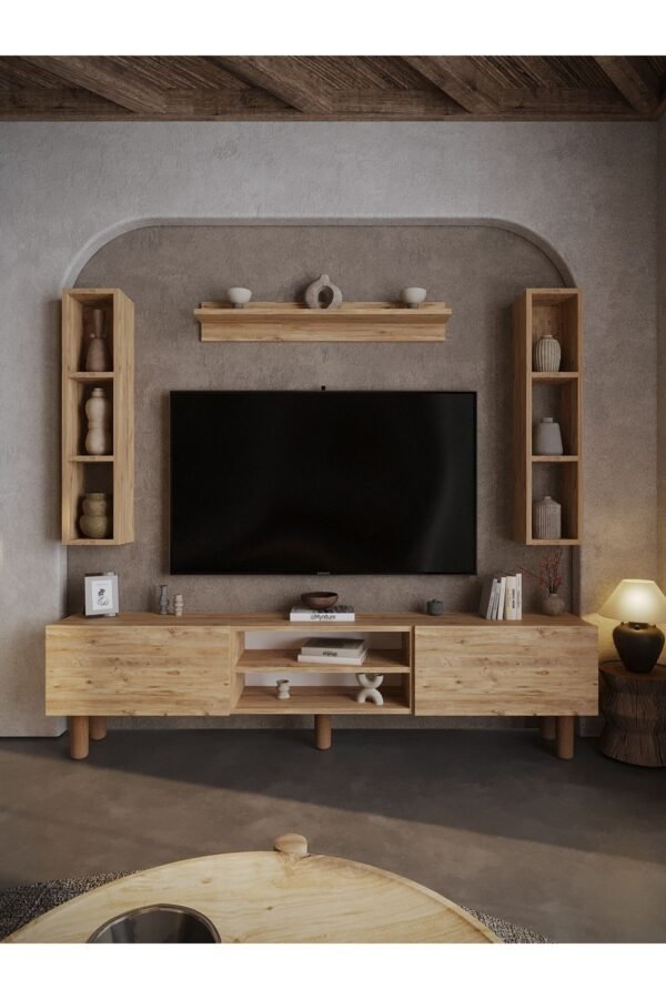 Festival Tv Ünitesi BH3039-6 Çam Bohem Tv Sehpası