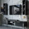 Festival Tv Ünitesi S3000-7-Y1-D1 Silver Siyah
