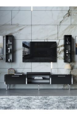 Festival Tv Ünitesi S3000-7-Y1-D1 Silver Siyah