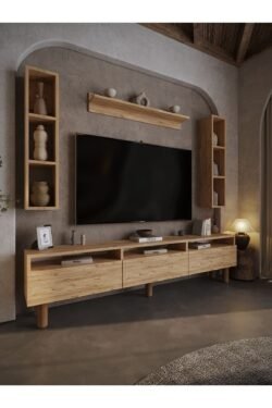 Festival Tv Ünitesi BH3037-6 Çam Bohem Tv Sehpası