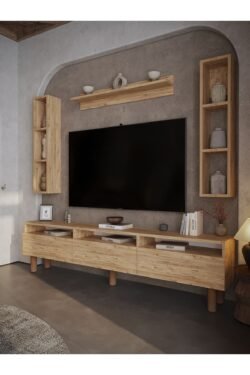 Festival Tv Ünitesi BH3037-6 Çam Bohem Tv Sehpası