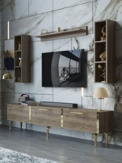 Festival Tv Ünitesi G3008-2-Y1-D1 Gold Ceviz