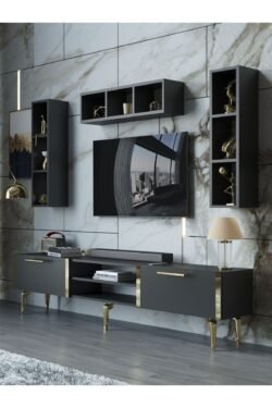 Festival Tv Ünitesi G3006-4-Y1-D1 Gold Antasit