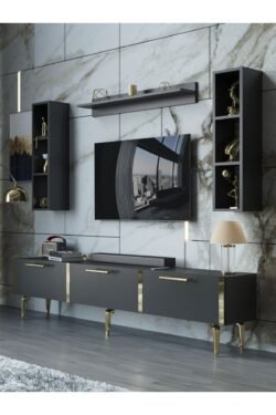 Festival Tv Ünitesi G3008-4-Y1-D1 Gold Antasit