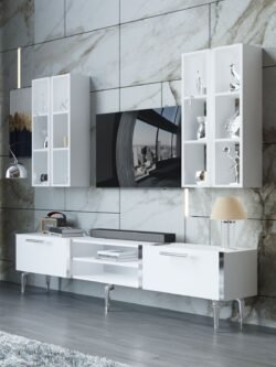 Festival Tv Ünitesi S3001-1-Y1-D1 Silver Beyaz