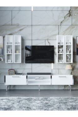 Festival Tv Ünitesi S3001-1-Y1-D1 Silver Beyaz
