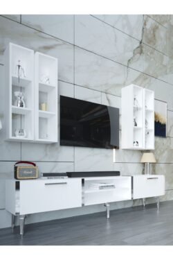 Festival Tv Ünitesi S3001-1-Y1-D1 Silver Beyaz