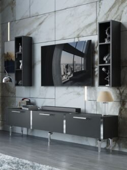 Festival Tv Ünitesi S3004-4-Y1-D1 Silver Antasit