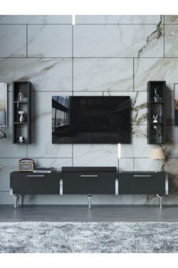 Festival Tv Ünitesi S3004-4-Y1-D1 Silver Antasit