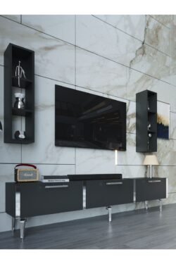 Festival Tv Ünitesi S3004-4-Y1-D1 Silver Antasit