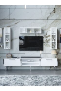 Festival Tv Ünitesi S3006-1-Y1-D1 Silver Beyaz