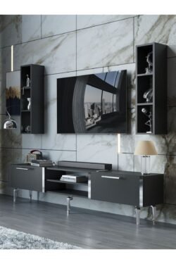 Festival Tv Ünitesi S3000-4-Y1-D1 Silver Antasit
