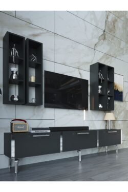 Festival Tv Ünitesi S3002-4-Y1-D1 Silver Antasit