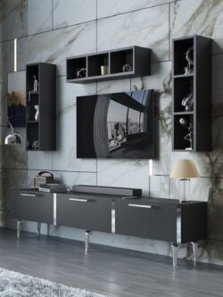 Festival Tv Ünitesi S3007-4-Y1-D1 Silver Antasit