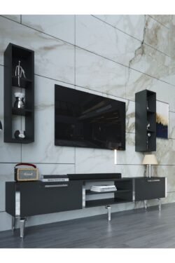 Festival Tv Ünitesi S3000-4-Y1-D1 Silver Antasit