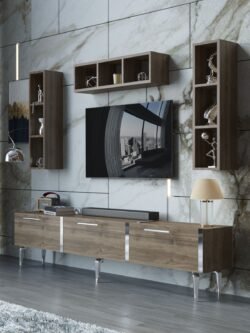 Festival Tv Ünitesi S3007-2-Y1-D1 Silver Ceviz