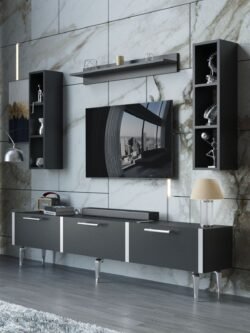 Festival Tv Ünitesi S3008-4-Y1-D1 Silver Antasit