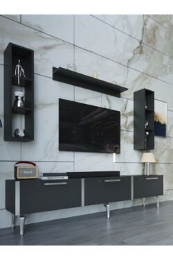 Festival Tv Ünitesi S3008-4-Y1-D1 Silver Antasit