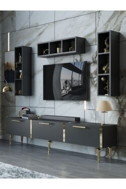 Festival Tv Ünitesi G3007-4-Y1-D1 Gold Antasit