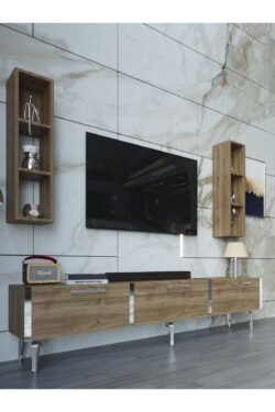 Festival Tv Ünitesi S3004-2-Y1-D1 Silver Ceviz