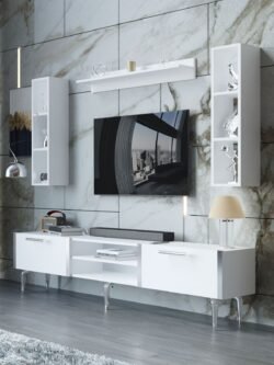 Festival Tv Ünitesi S3009-1-Y1-D1 Silver Beyaz