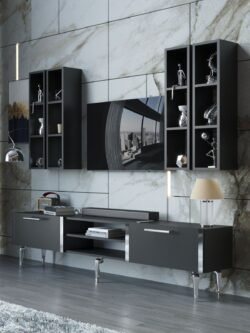 Festival Tv Ünitesi S3001-4-Y1-D1 Silver Antasit